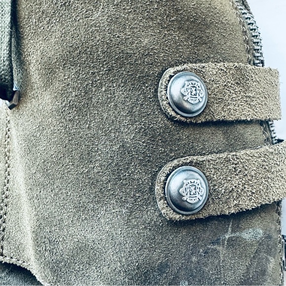 Sam Edelman Brian Suede Combat Boots- 9 - Picture 6 of 14